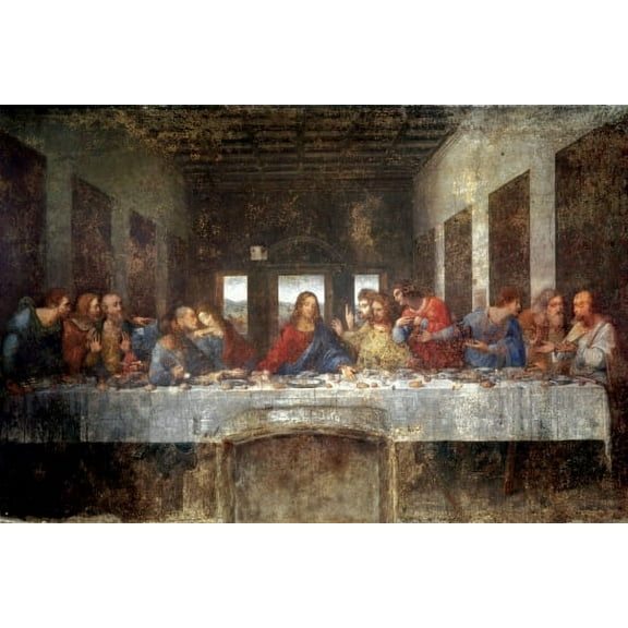 Da Vinci Last Supper poster Poster (36 x 24)