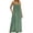 #050-Mint Green, variant on TaTaai Women's Casual Loungewear Maxi Dress Sleeveless Backless Slip Dress Solid Color Round Neck Loose Fit Summer Nightgown Gift