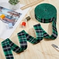 thumbnail image 5 of 15 Yards Polyester Ribbons Green and Black Jacquard Ribbon Flat with Stripe Pattern Tyrolean Ribbon for DIY Handmade Bag Straps Camera Strap Webbing Belt Accessories Wide: 38mm, 5 of 8