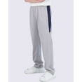 thumbnail image 2 of Real Essentials 3 Pack: Boys' Tricot Open Bottom Fleece-Lined Sweatpants with Pockets, 2 of 7