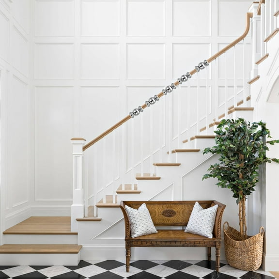 OUNONA Railing Connector Fence Post Connector Handrail Connector Replacement Fence Post Stair Railing Connector Post Connector Newel Post