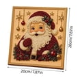 thumbnail image 3 of Qwtwty Christmas Pearl Art Kit for Adults, Christmas Diamond Art Kits DIY Diamond Painting Crafts Kit for Home Wall Decor Holiday Gift, 3 of 8