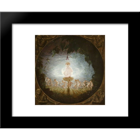 Puck 20x24 Framed Art Print by Richard Dadd