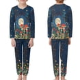 thumbnail image 3 of DISNIMO Mushroom Moon Pajamas for 12 Year Olds Long Sleeve Pj Set Kids 2 Piece Pjs for Girls Long Pants and Long Sleepwear Sets for Children Boys Nightwear Set, 3 of 7