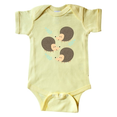 

Inktastic Hedgehog Gifts for Girls Gift Baby Girl Bodysuit