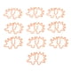 thumbnail image 1 of Lindos clips de papel, 100 piezas, clips de papel pequeños portátiles, clips de papel de oficina, multifuncionales, 1 of 14