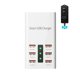 thumbnail image 1 of Cargador USB Hub Us/eu/uk/au enchufe 6 puertos adaptador de cargador de pared para tableta de teléfono, regulación de EE. UU. Feliz Sencillez, 1 of 5