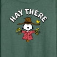 thumbnail image 3 of Peanuts - Snoopy Scarecrow Hay There - Women's Lightweight French Terry Long Sleeve Shirt, 3 of 6