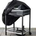 thumbnail image 2 of Protector de barbacoa antipolvo impermeable para exteriores, cubierta cuadrada para parrilla de barbacoa, 2 of 8