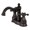 Oil Rubbed Bronze, variant on Kingston Brass FSC1601BX Metropolitan 4 in. Centerset Bathroom Faucet with Brass Pop-Up, Polished Chrome