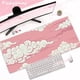thumbnail image 4 of Alfombrilla de ratón con flores de cerezo rosa, mesa de ordenador para el hogar, alfombrilla de ratón grande para Pc, teclado artístico Sakura, alfombrilla de escritorio, accesorios de oficina, 4 of 4