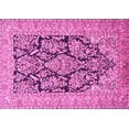 thumbnail image 1 of Ahgly Company Indoor Rectangle Persian Pink Traditional Area Rugs, 2' x 4', 1 of 4
