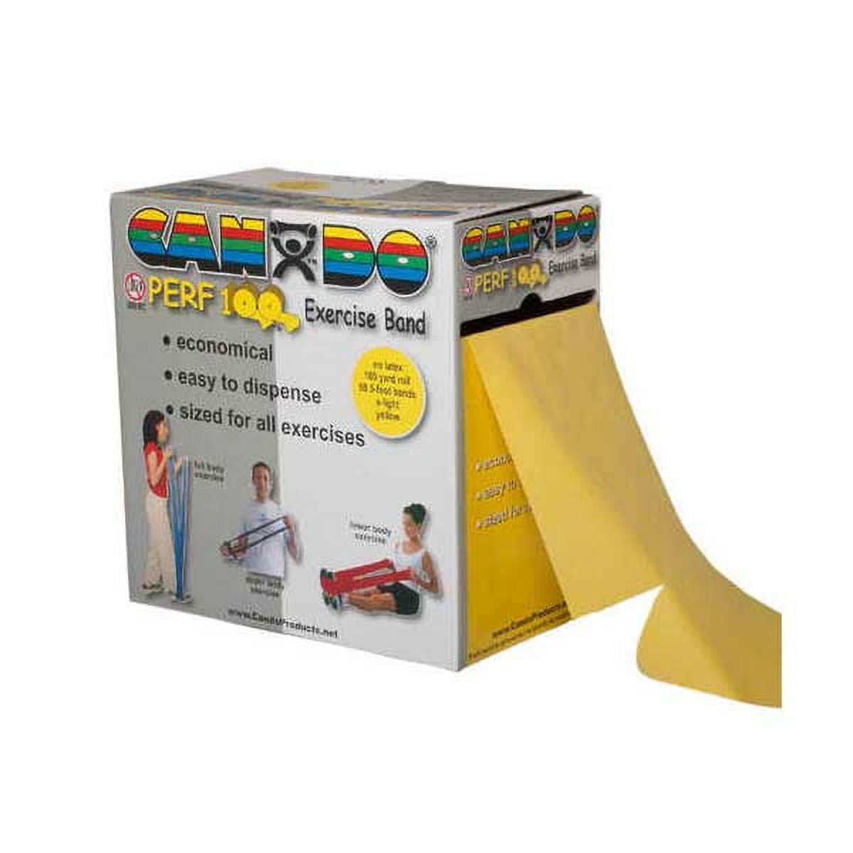 CanDo Perforated Latex Free Fitness Exercise Band
