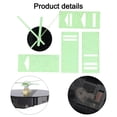 thumbnail image 4 of DIY Acrylic Wall Clock Glowing Design with Silent Mechanism for Peaceful Living, 4 of 12