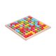 thumbnail image 1 of Juego de mesa de ajedrez de madera para niños y adultos, juguete de ajedrez interactivo educativo multicolor, 1 of 9