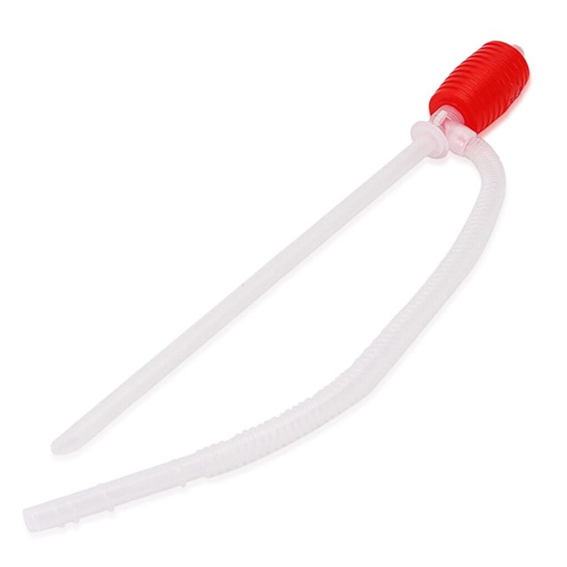 sweethay Universal alto flujo portátil Manual vehículo combustible sifón acuario pecera cambio de agua PE manguera bomba de mano accesorio Herramientas de reparación de automóviles