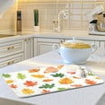 thumbnail image 6 of Yayeee Dish Drying Mat for Kitchen Counter 16"x18" Microfiber Absorbent Pad, Green Leaves, 6 of 7
