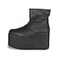 thumbnail image 3 of Ellie Shoes E-500-Frank Men Platform Ankle Boot L / Black, 3 of 3