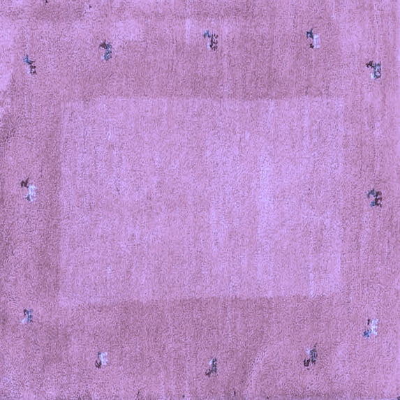 Ahgly Company Indoor Square Abstract Blue Contemporary Area Rugs, 7' Square