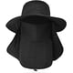 thumbnail image 1 of Sombrero de pesca para hombres y mujeres, sombrero de ala ancha con protección solar UV para exteriores con cubierta para la cara y solapa para el cuello, 1 of 6