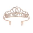 thumbnail image 1 of wonima11 Diane Birthday Crowns for Women Gold Tiaras for Girls Crowns for Girls Rhinestone Crystal Decor Headband, 1 of 1
