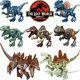 thumbnail image 2 of ¡¡¡Gran valor!!! Mosasaurus Jurassic World Park dinosaurios Rex Indoraptor Triceratops Indominus juguetes de bloques de construcción dinosaurio regalo, 2 of 5