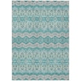 thumbnail image 2 of Addison Rugs Chantille Indoor/Outdoor Transitional Moroccan Teal Washable Rectangle Rug, 5' x 7'6", 2 of 6