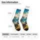 thumbnail image 2 of Balery Valley River Dinosaur Calcetas Largas con Estampado para Hombre y Mujer – Suaves y Transpirables, Talla Única (US 5-11), 2 of 6