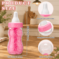 Pink Pacifier Image Pink Flower 512 Shower Game Guess Pacifiers Sign Party Supplies Set ...