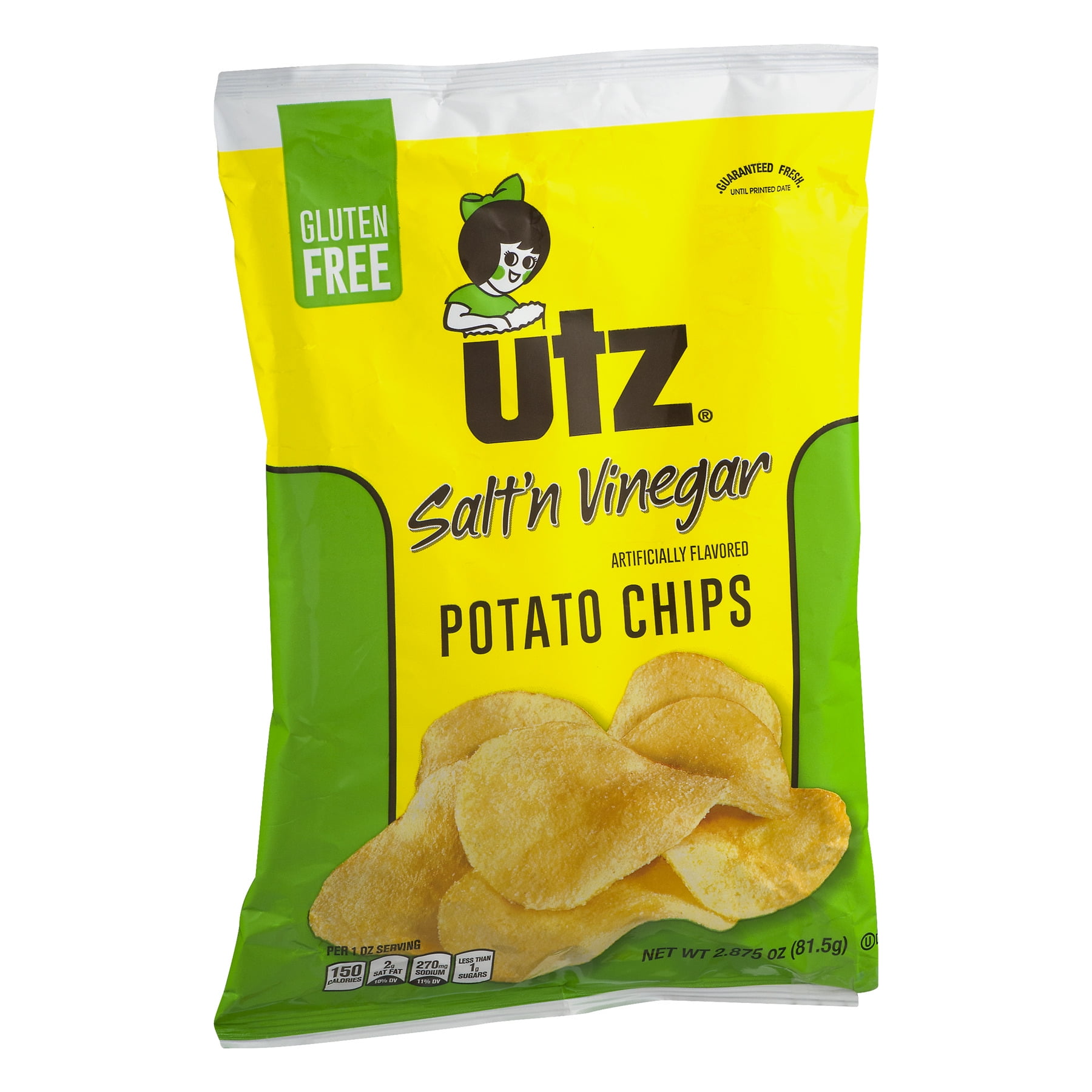 Utz Salt And Vinegar Chips Nutrition