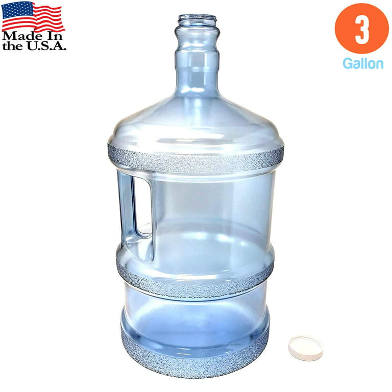 3 GAL Blue Jug Water Container With Lid & Spout – R & B Import