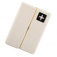 thumbnail image 3 of Pill Box, Portable Medicine Case Foldable Weekly 2 Shots Organizer with 7 Compartments S Funny Magnetic Pill Box, 3 of 7