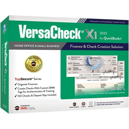 VersaCheck X1 2023 for QuickBooks - Finance and Check Creation Software