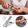 thumbnail image 2 of Stainless Steel Seafood Sheller Efficient Kitchen Crab Crayfish Peeler For Easy Shelling And Tails Removal, 2 of 6