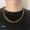 golden 55cm, variant on Men Chain Necklace Punk Neck Chain Long Necklaces Gold Silver Neck Delicate Jewelry Gift/-silver 60cm