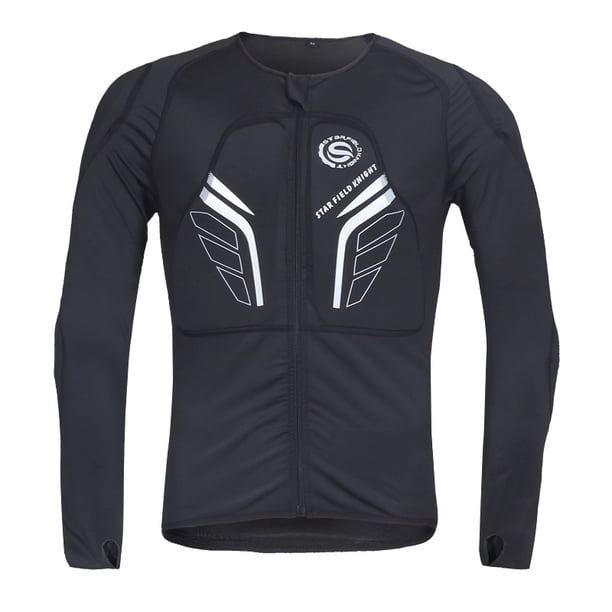 Chaqueta de cuerpo de armadura de motocicleta de verano para hombre, chaqueta de Motocross transpirable de malla con almohadillas protectoras CE2, chaqueta de motocicleta de alta elasticidad
