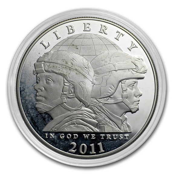 2011-P United States Army $1 Silver Commem Proof (Capsule Only)