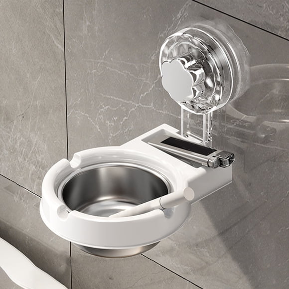 Yusimy Ashtray Stainless Steel Wall-Mounted for Indoor Outdoor Home Office Balcony Patio Use