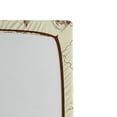 thumbnail image 2 of Ambesonne Retro Fitted Sheet, Oceanic Drawing Effect, Twin XL Size, Brown Cream, 2 of 2