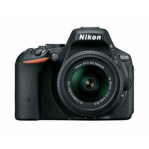 wanhoop teller Wreed Nikon D5500 Digital SLR Camera with 24.2 Megapixels with 18-55mm VR II Lens  Kit - Walmart.com
