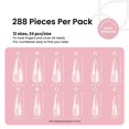 thumbnail image 2 of Aguja para uñas con forma de escarabajos, tamaño mediano, 288 unidades, gel acrílico suave, 2 of 8