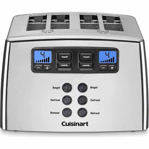 Cuisinart CPT440CH Touch to Toast Leverless 4Slice Toaster, Polished