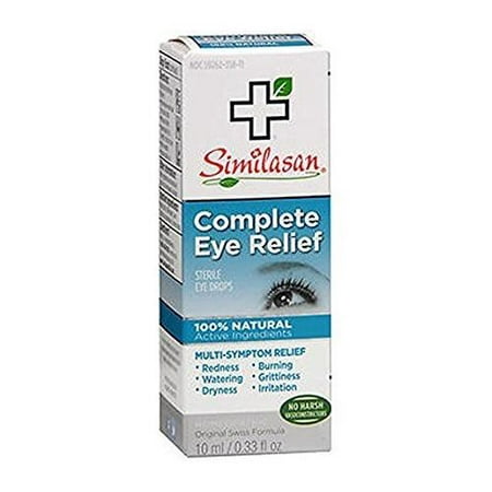 Similasan Complete Sterile Eye Relief Drops 10ml 100%