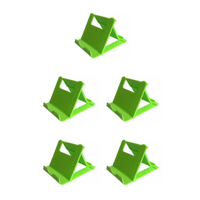 Methold Soporte perezoso para teléfono Soporte de escritorio para tableta Soporte de plástico multiángulo verde Type2 NO2