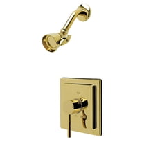Kingston Brass KB8652DLSO Concord Single-Handle Pressure Balanced Shower Faucet, Polished Brass