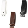 thumbnail image 2 of Ceinture Simple pour Adulte Sans Boucle Design Ceinture DIY pour Adulte Ceintures en PU pour Femmes Adolescentes Ceinture de Remplacement Pièces Ceinture en PU, 2 of 5