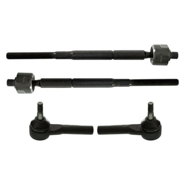 2 Pc Steering Kit Front Outer Tie Rod Ends Fits select: 2001-2010