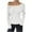 White, variant on Womans One Off The Shoulder Tops Asymmetrical Neck Clothes Ribbed Knit Long Sleeve Blouses Dressy Casual Sweaters Red XL