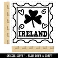 thumbnail image 2 of Ireland Shamrock Passport Travel Self-Inking Rubber Stamp Ink Stamper - Blue Ink - Large 1-1/2 Inch, 2 of 7