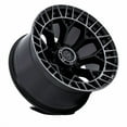 thumbnail image 3 of 20x10 Fuel FC873 Charger Gloss Black Brushed Face Dark Tint Wheel 8x180 (-18mm), 3 of 3